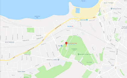 map - hartsdown leisure centre